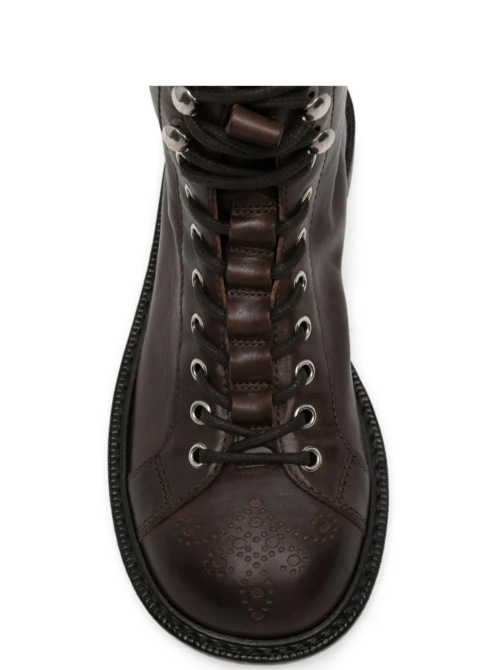 Versace lace-up brogue boots Bruin