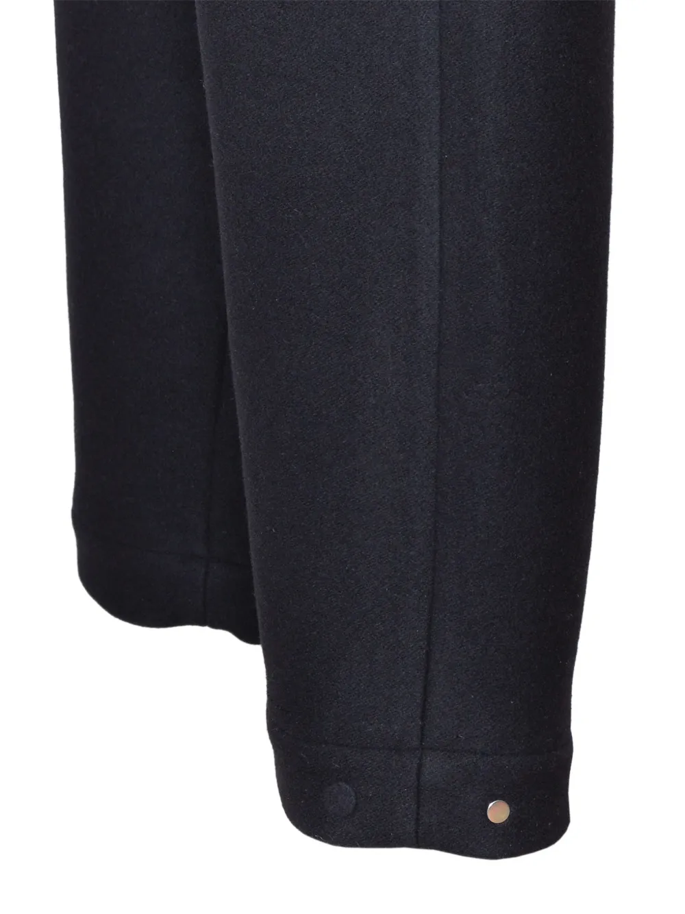 Meta Campania Collective Wollen broek met trekkoord Zwart