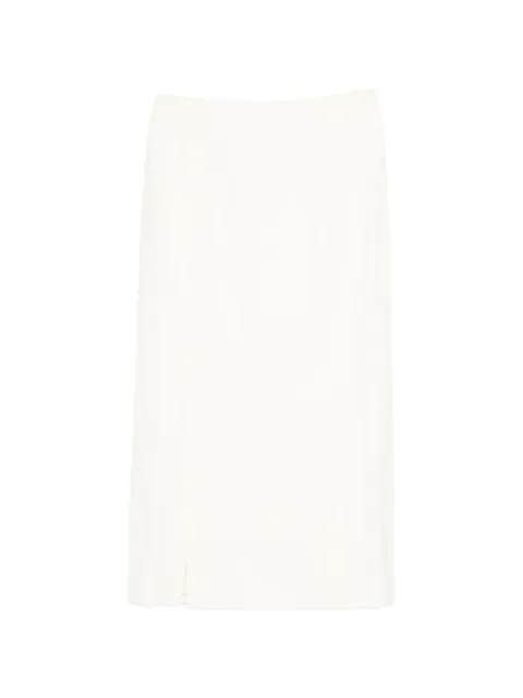 Róhe falda midi con abertura 