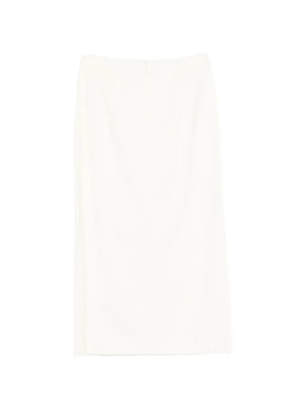  Róhe Short-slit Midi Skirt - Neutrals 