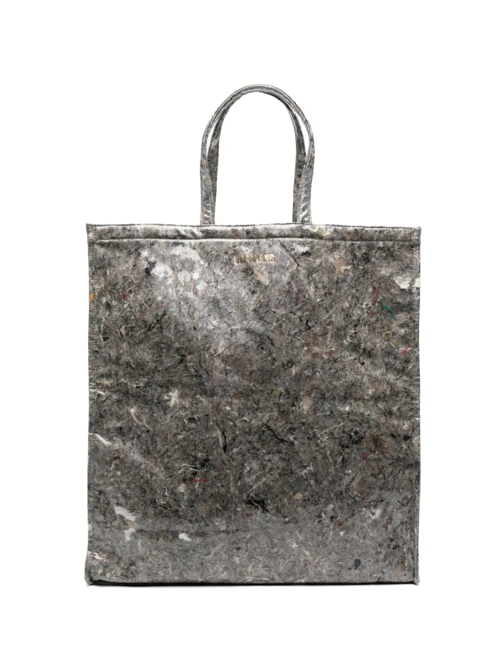 Uma Wang felted-texture tote bag - Grigio