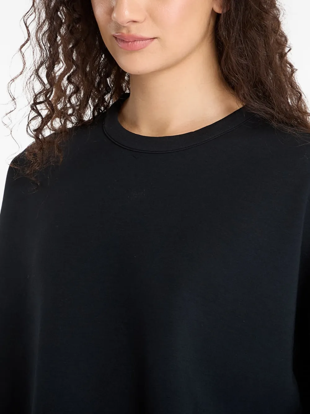 Nike Sweater met ronde hals Zwart