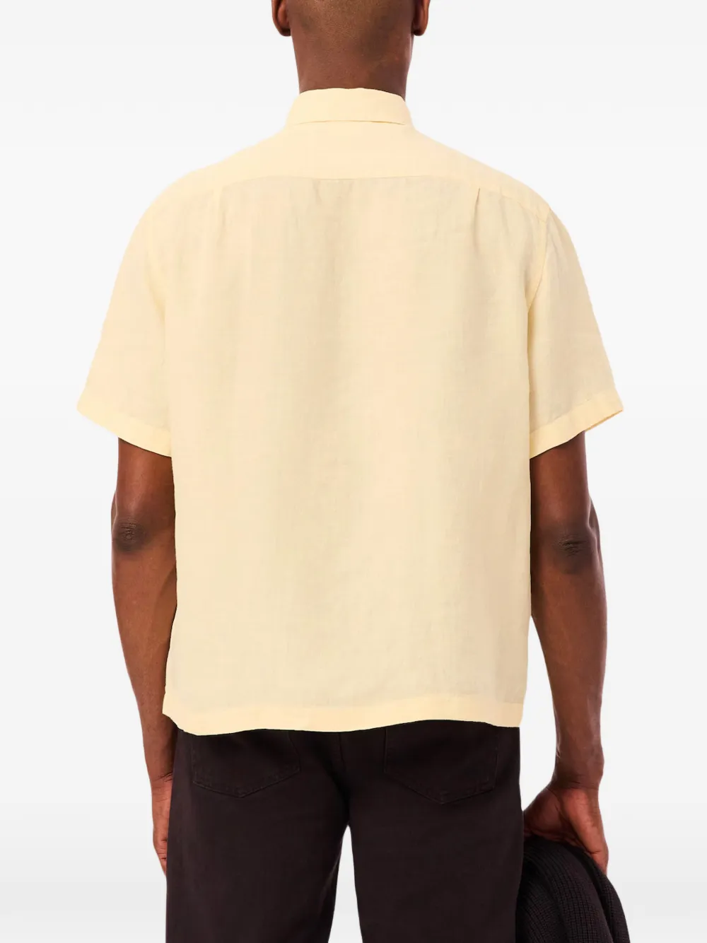  Lacoste Pocket Short-sleeve Shirt - Yellow 