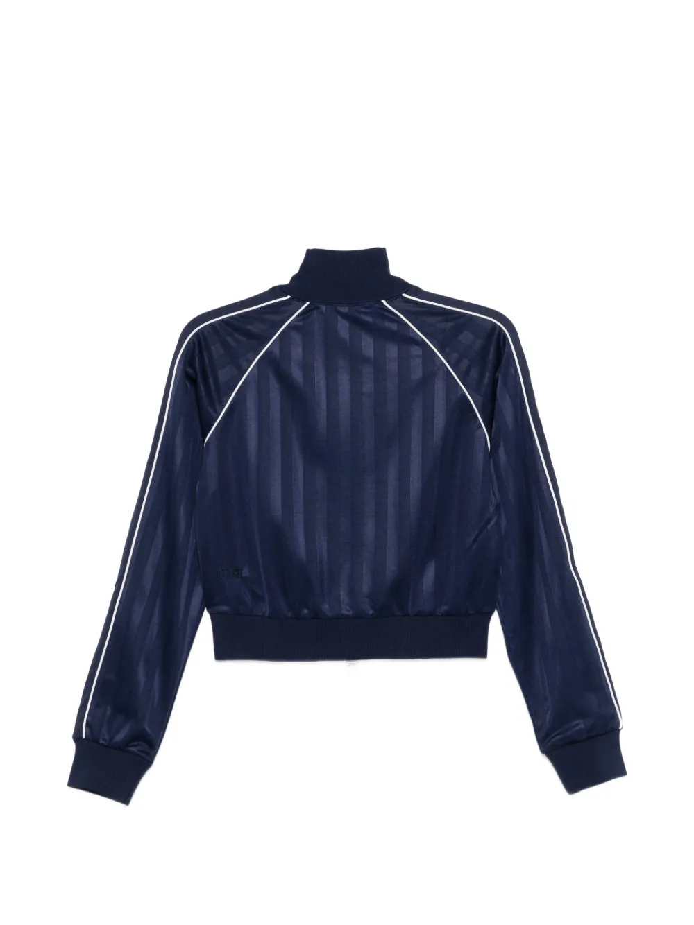  Ksubi Striped Cropped Sweatshirt - Blue 