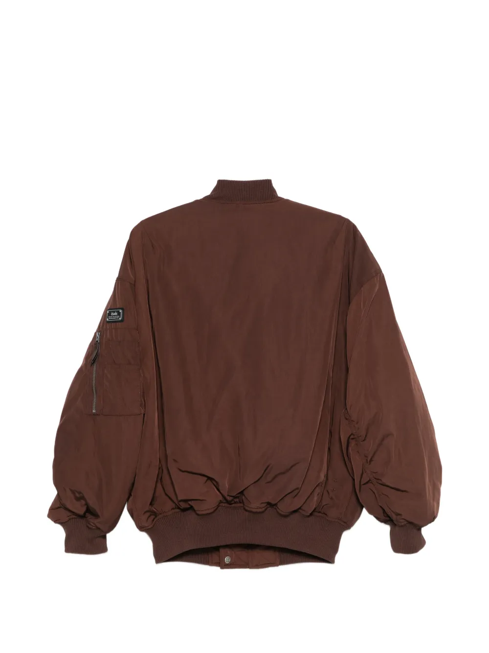  Ksubi Zip-up Bomber Jacket - Brown 