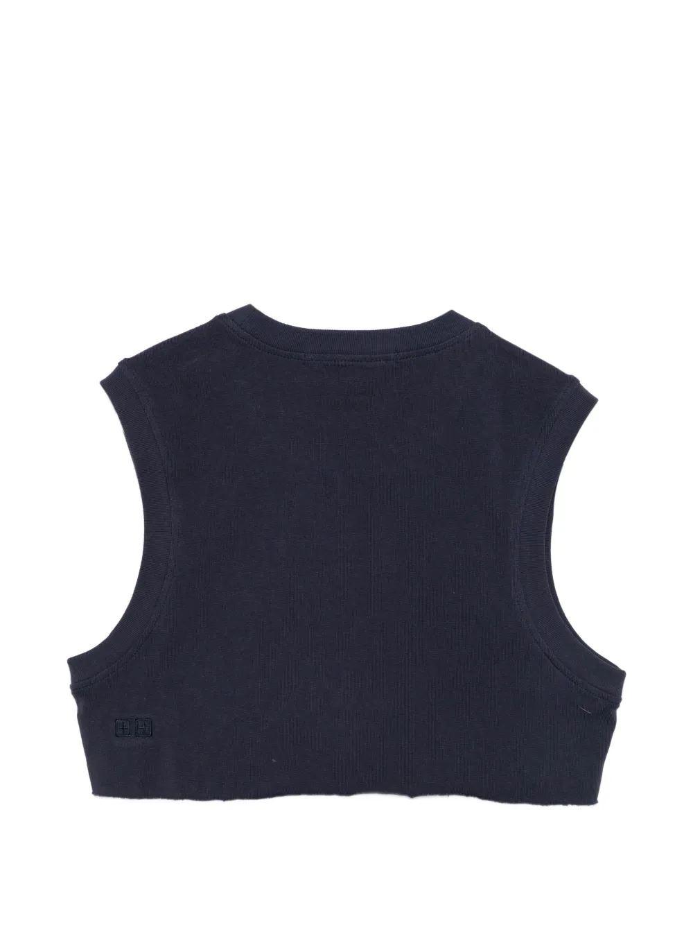  Ksubi Cropped Tank Top - Blue 