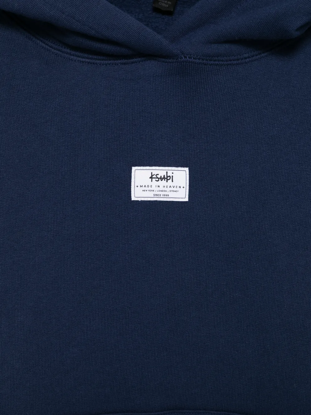  Ksubi Kangaroo-pocket Hoodie - Blue 