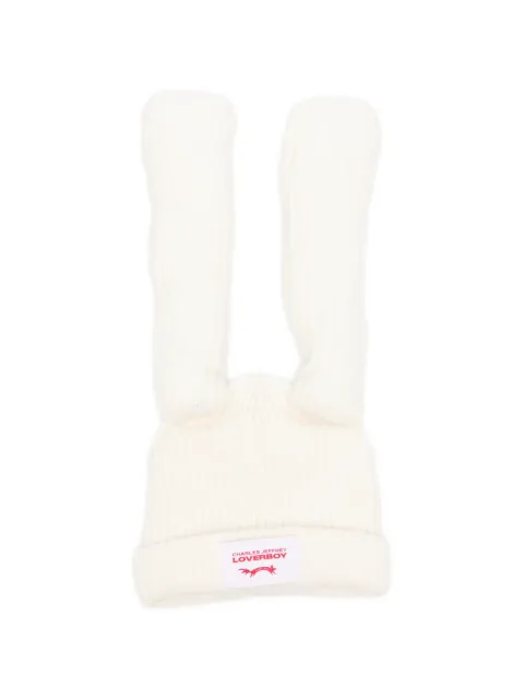 Charles Jeffrey Loverboy rabbit-ear beanie hat