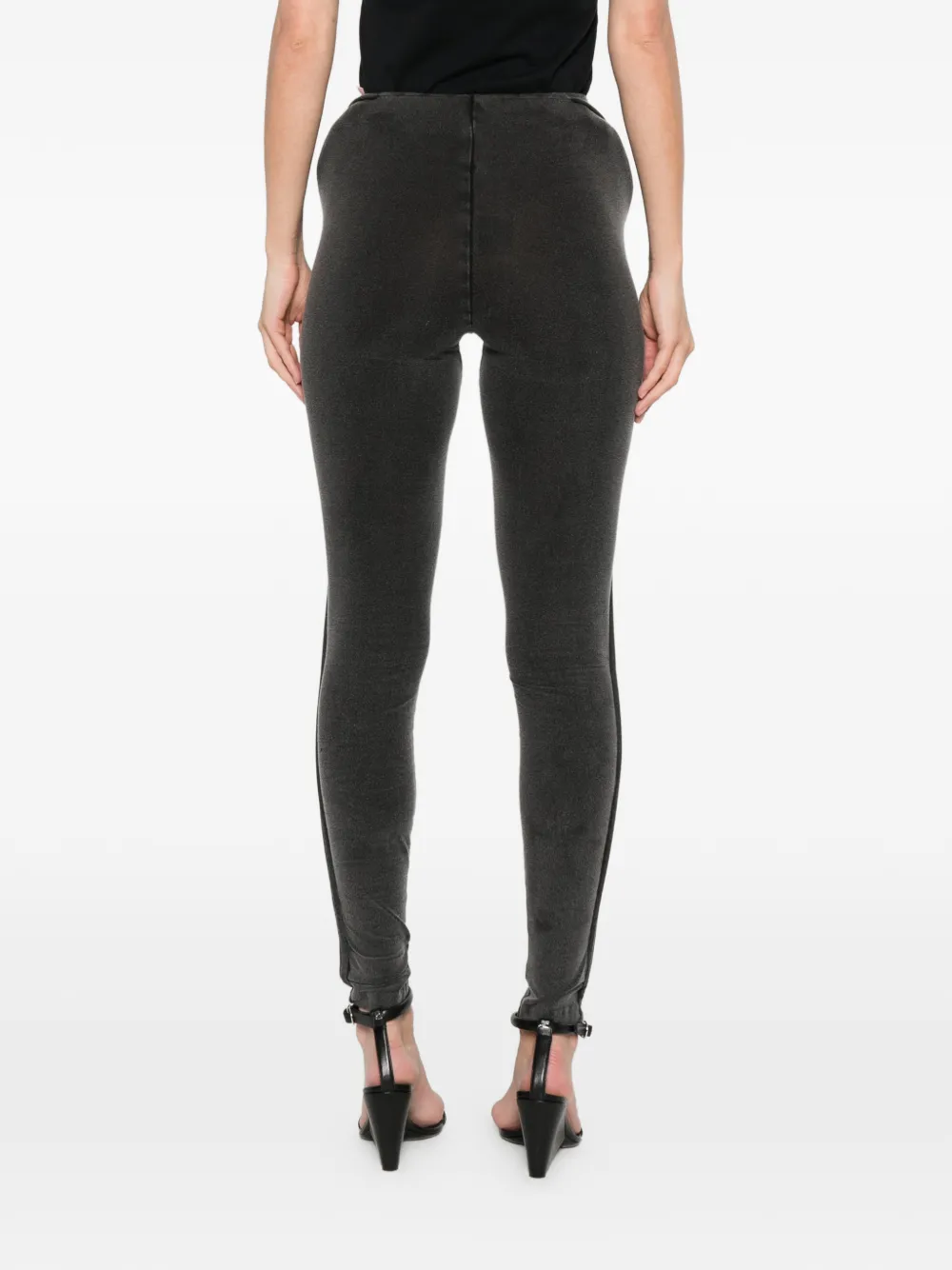 Ottolinger Legging met bewerkte heup Grijs