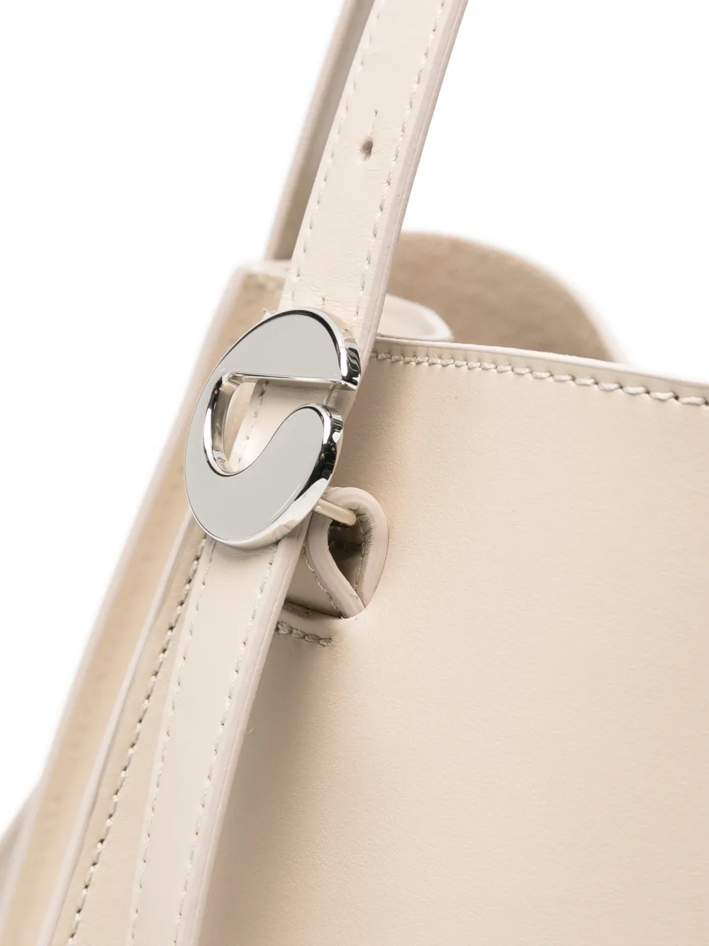 Coperni Shopper met ceintuur Beige