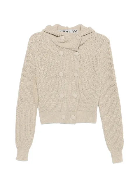 Open YY hooded cardigan