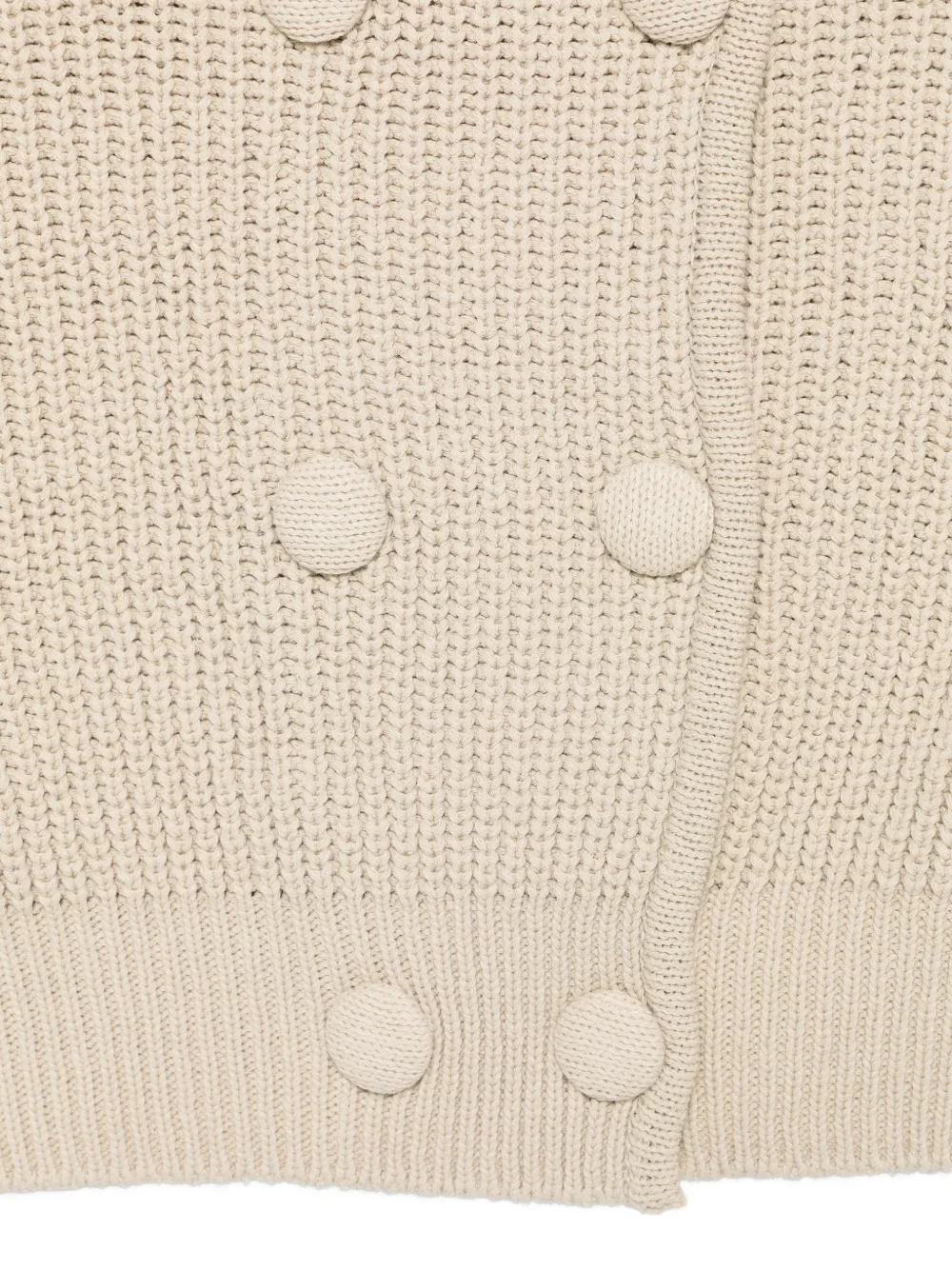  Open Yy Hooded Cardigan - Neutrals 