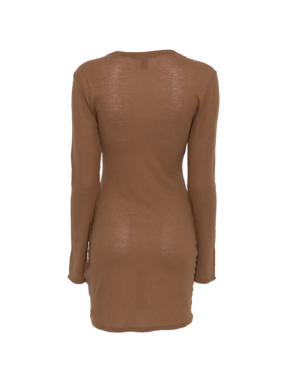  Ksubi Long-sleeve Mini Dress - Brown 