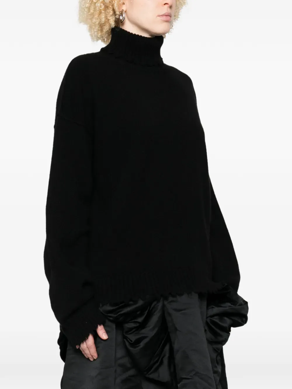  Uma Wang Cashmere Sweater - Black 