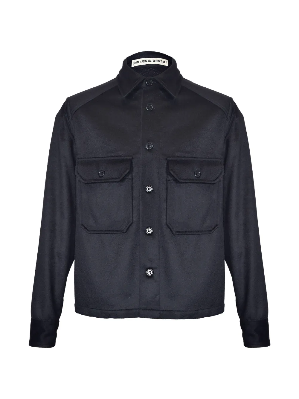 Meta Campania Collective cashmere shirt - Blu