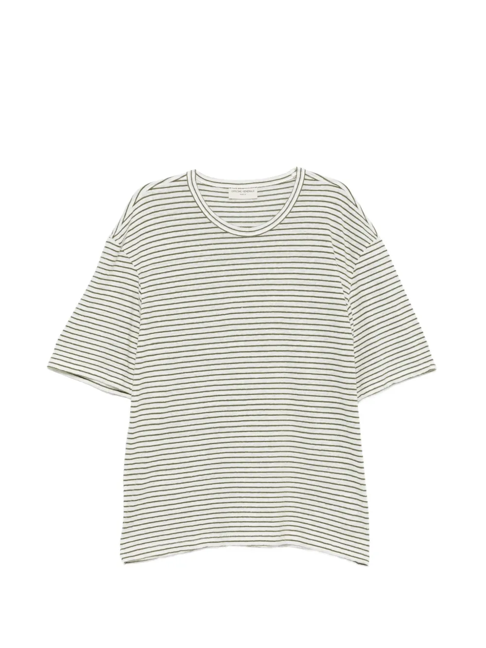 Officine Generale striped T-shirt - Toni neutri