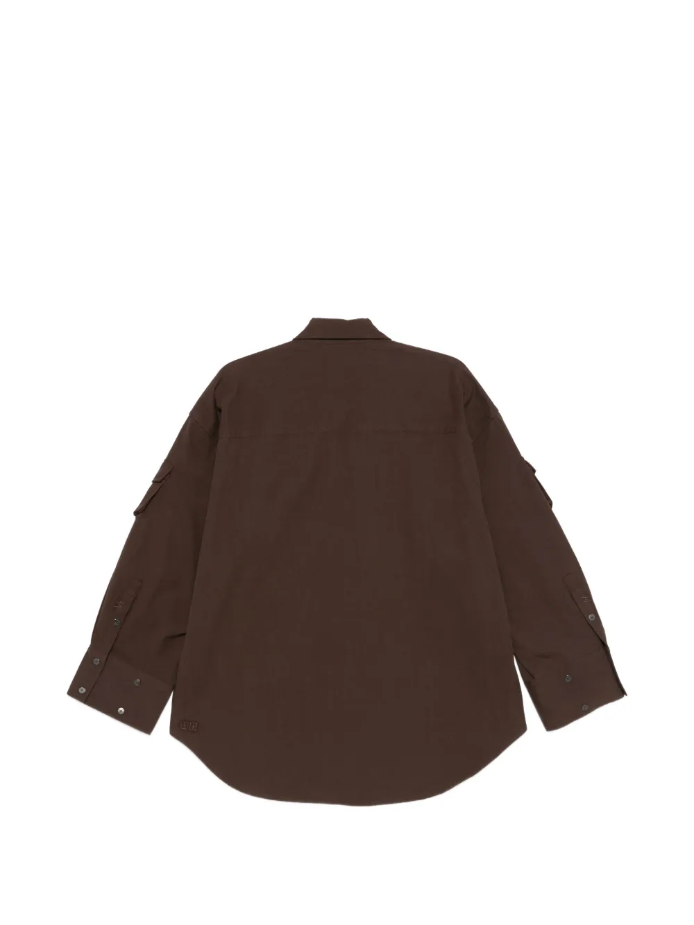  Ksubi Button-up Overshirt - Brown 