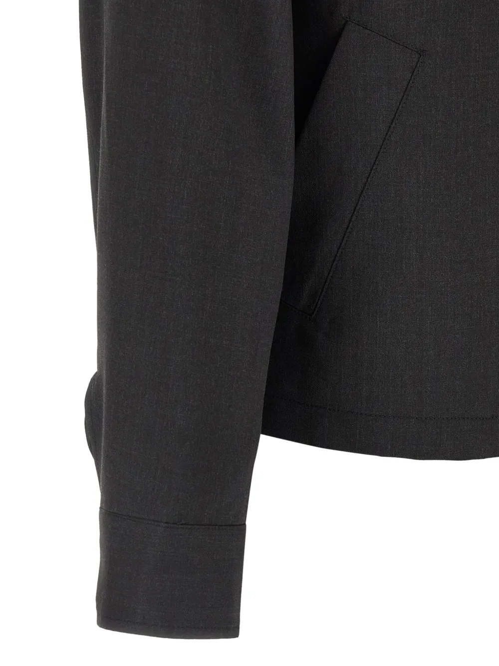 Zip-Detail Jacket