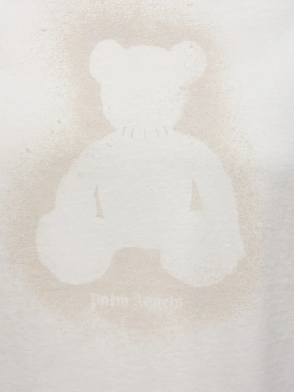 Palm Angels T-shirt met beerprint Beige