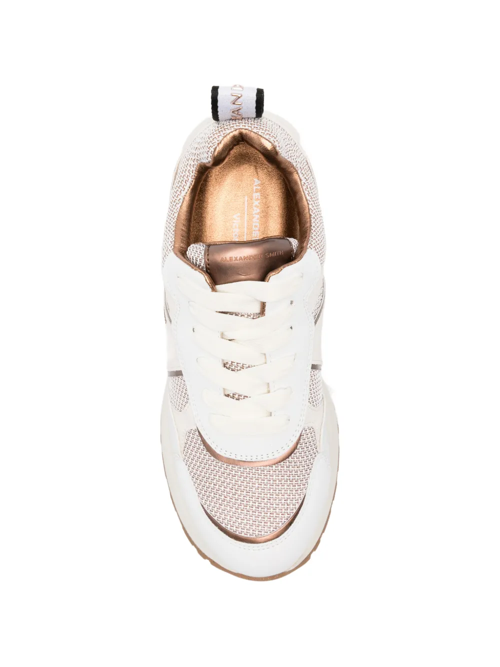 Alexander Smith Victoria leather sneakers Wit