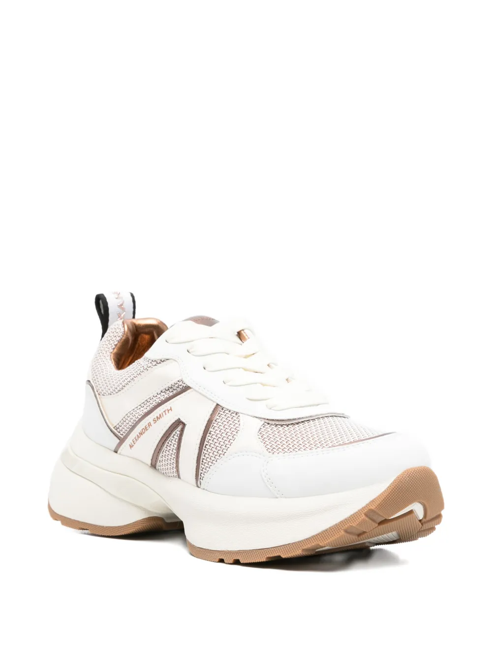 Alexander Smith Victoria leather sneakers Wit