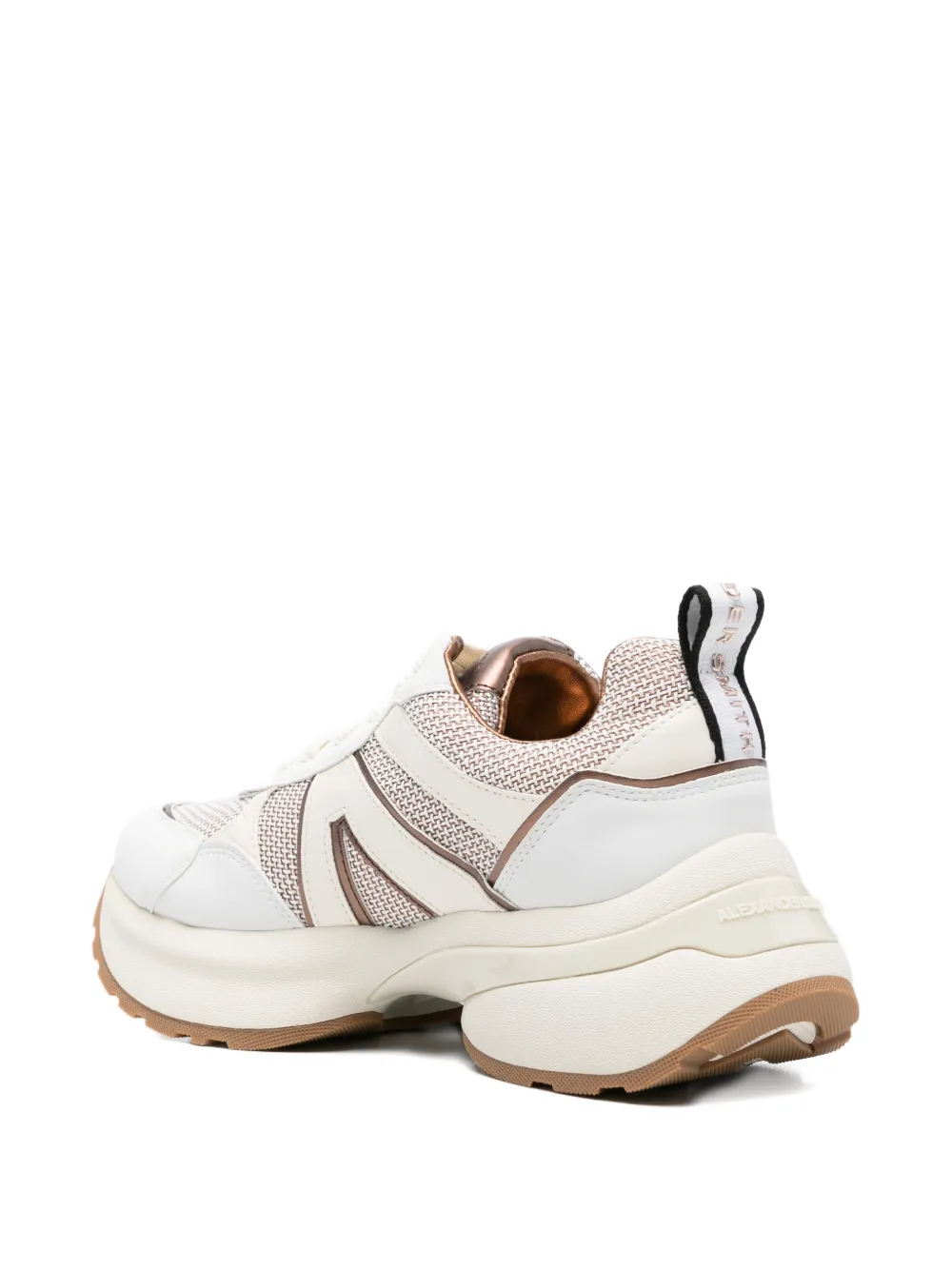 Alexander Smith Victoria leather sneakers Wit