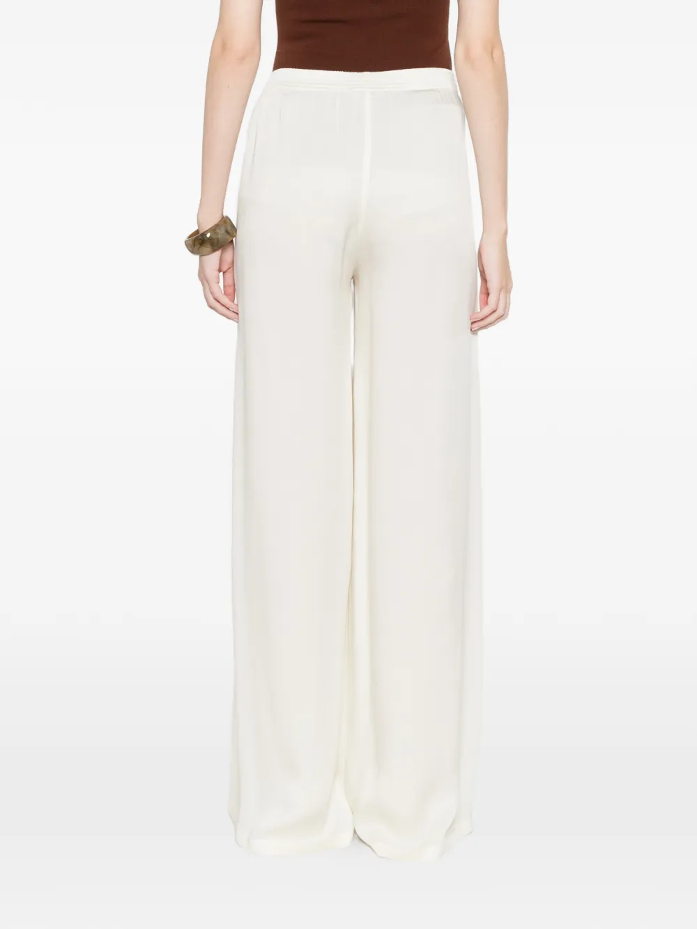 Fabiana Filippi Broek met wijde pijpen Beige