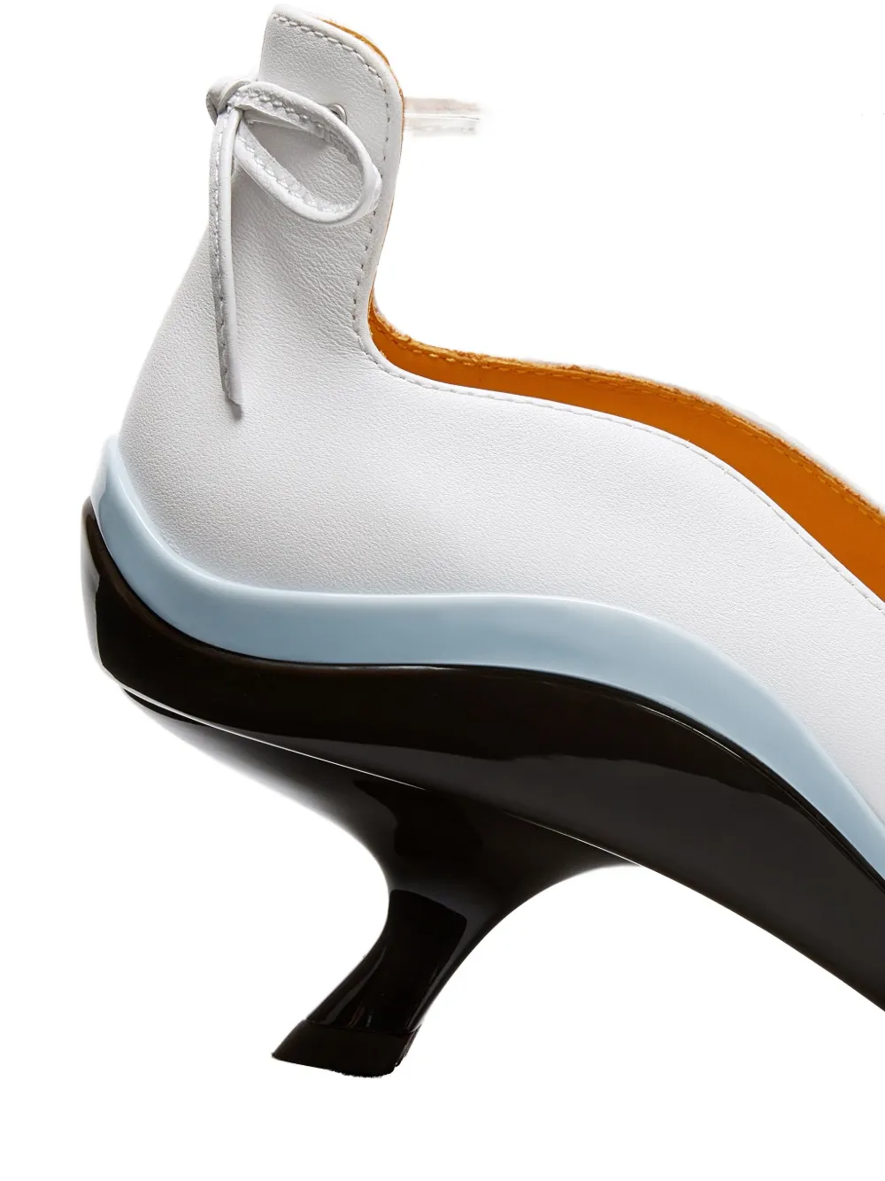 LILI CURIA Evelyn pumps met veters Wit