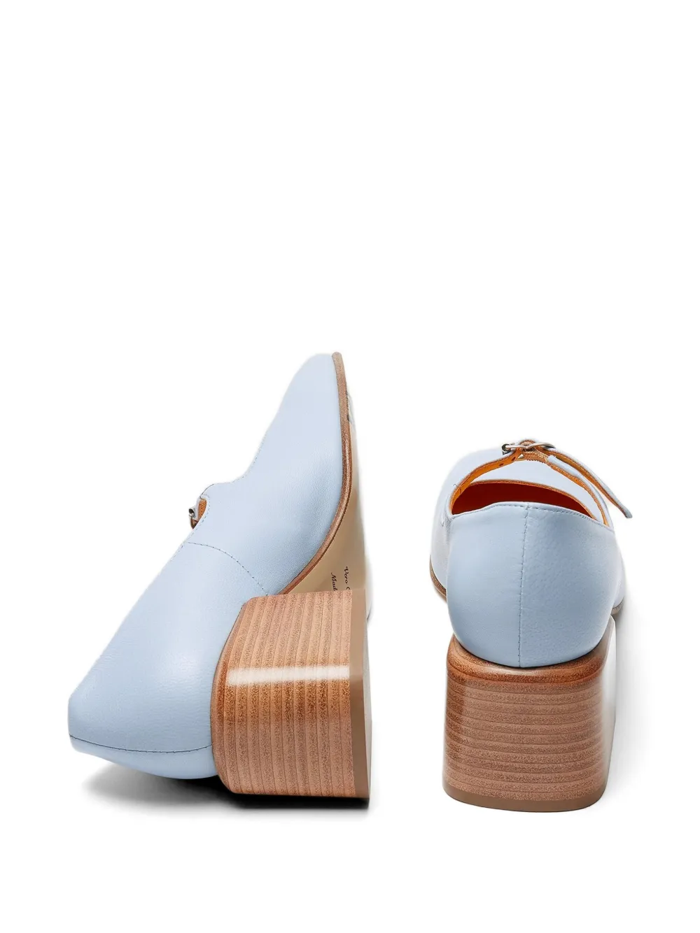 LILI CURIA Ginger Mary Jane pumps met gesp Blauw