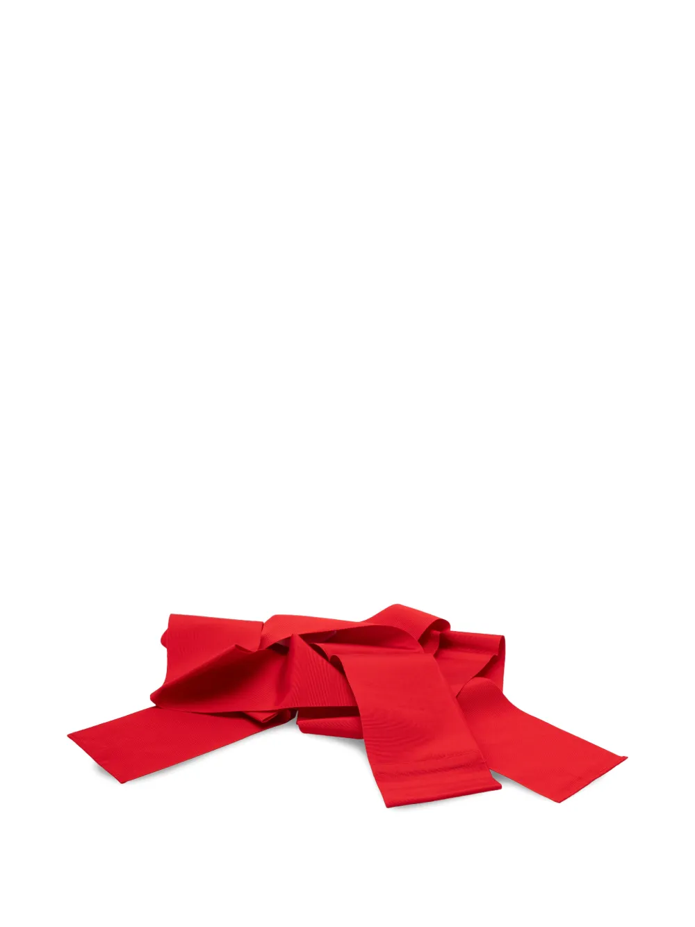  Sara Roka Self-tie Belt - Red 