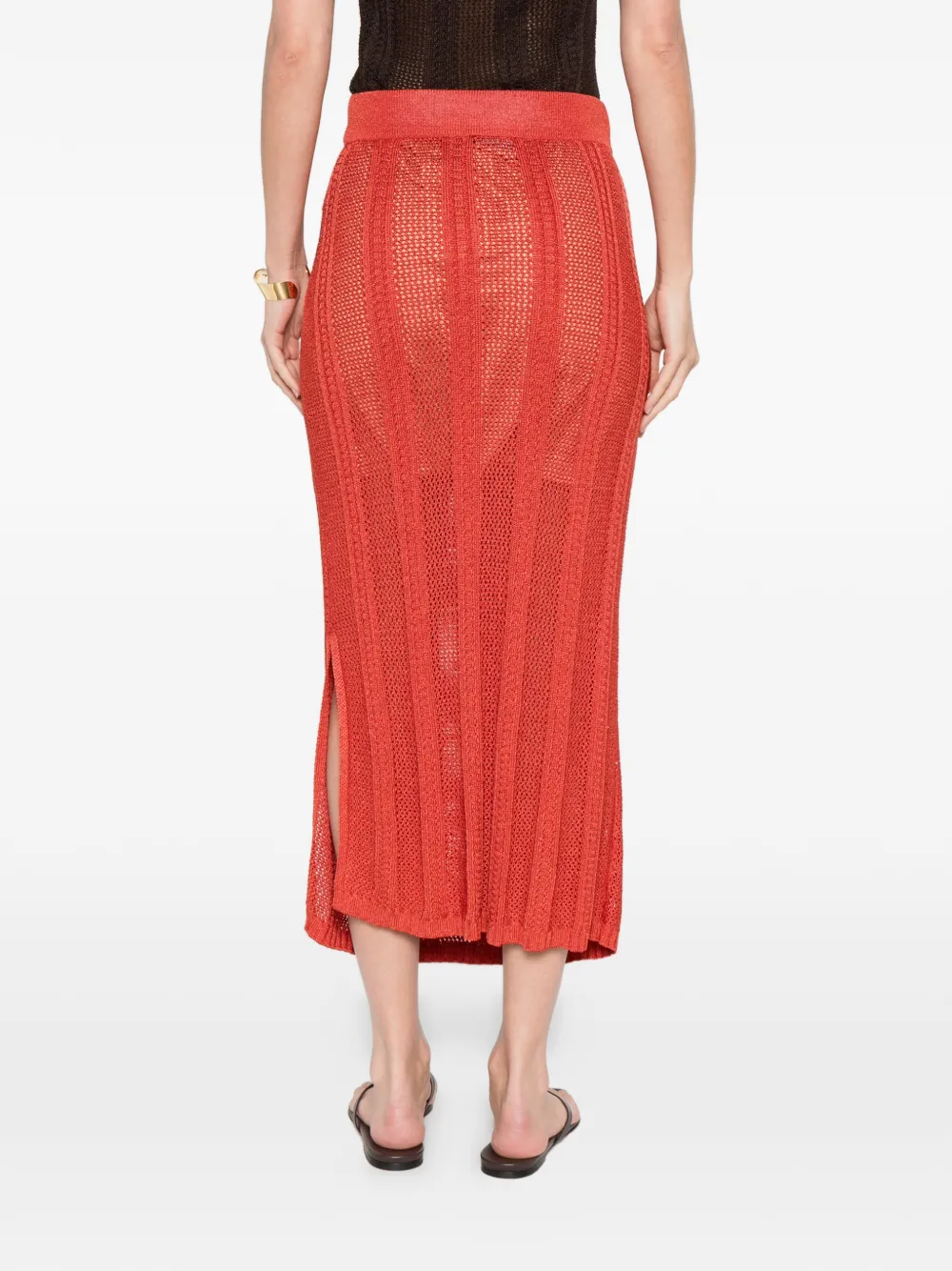 Pennyblack Gebreide rok Rood