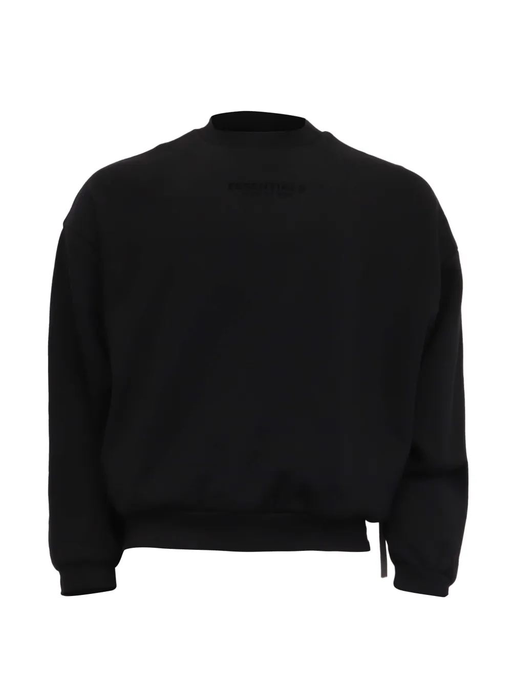 Fear Of God Felpa con stampa logo - Nero