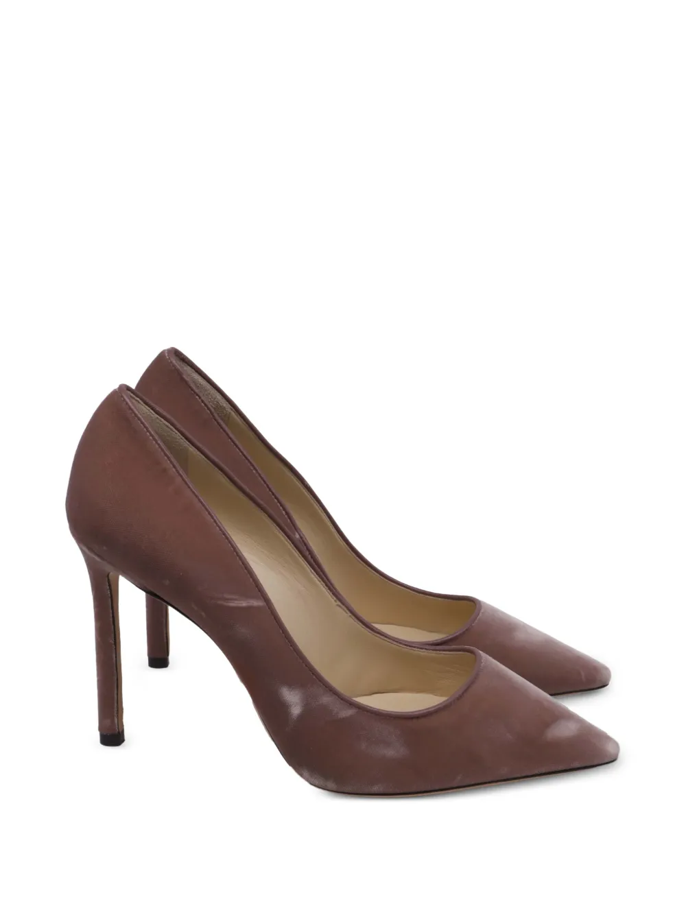 Jimmy Choo Pre-Owned pointed-toe pumps - Marrone