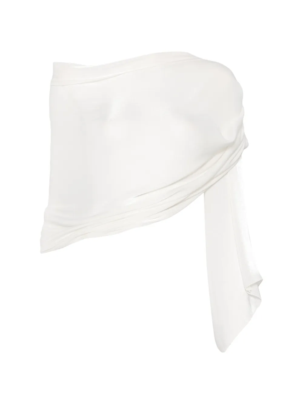 Emporio Armani cloud dancer scarf - Bianco