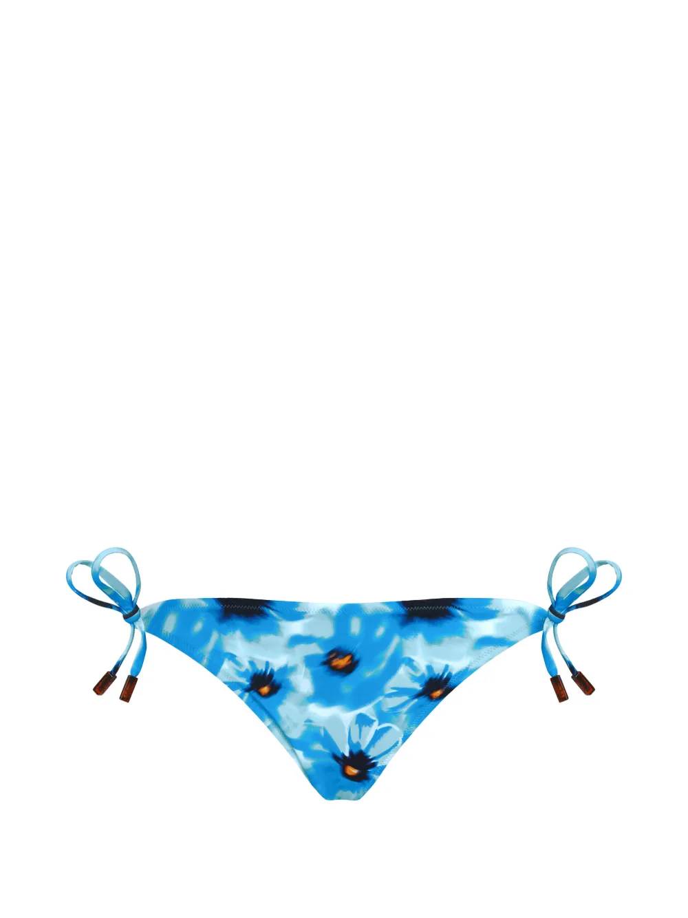 Vilebrequin Poppies side-tie bikini bottom - Blau