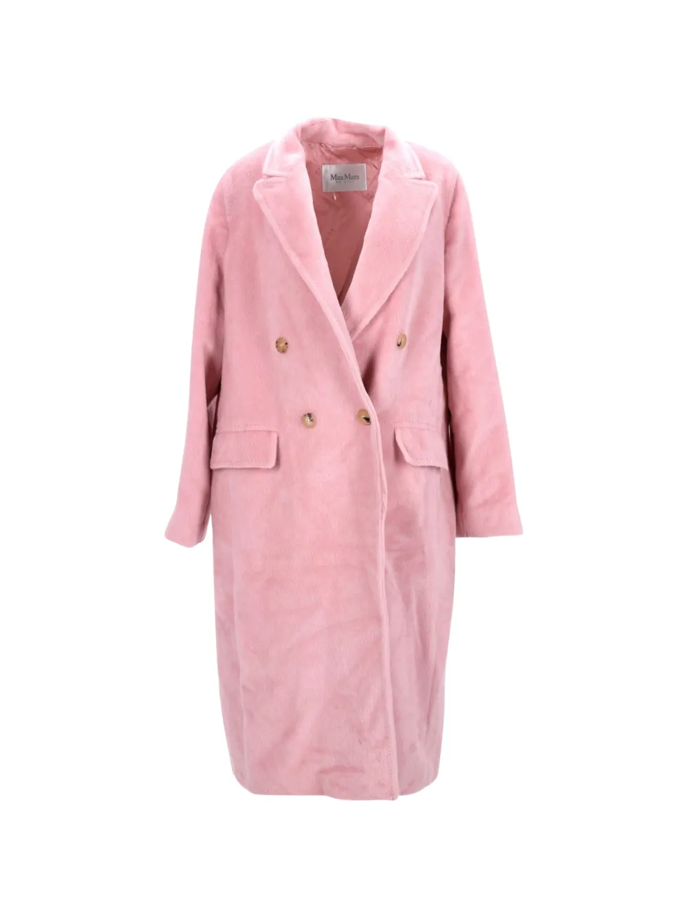 Max Mara Zarda double-breasted coat - Pink