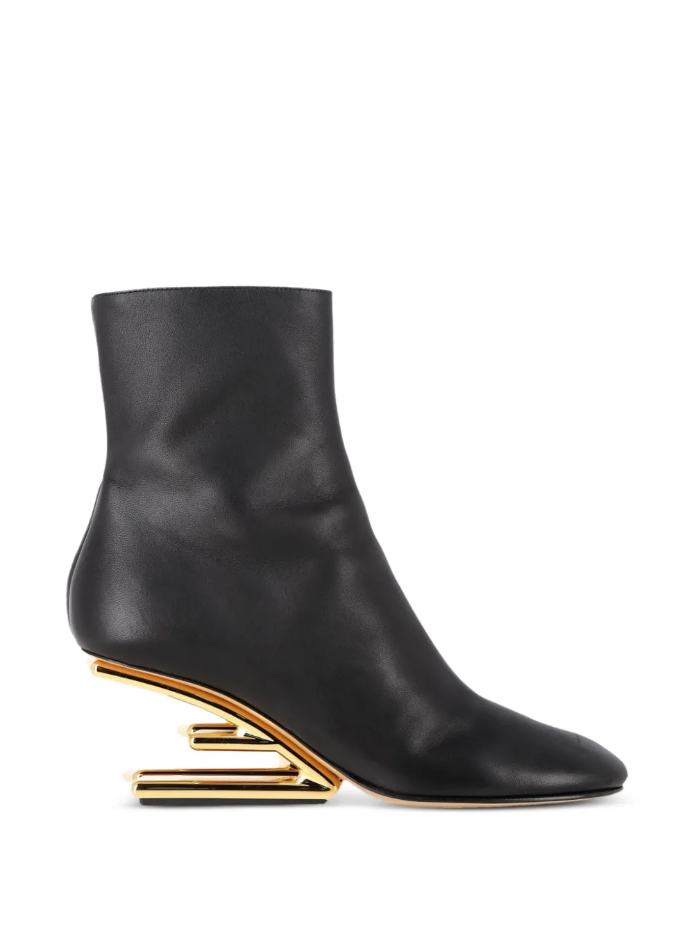 Fendi Pre-Owned First leather ankle boots - Schwarz