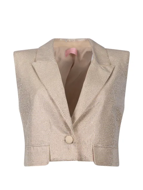 TWENTY FOURHAITCH collared single-breasted jacket