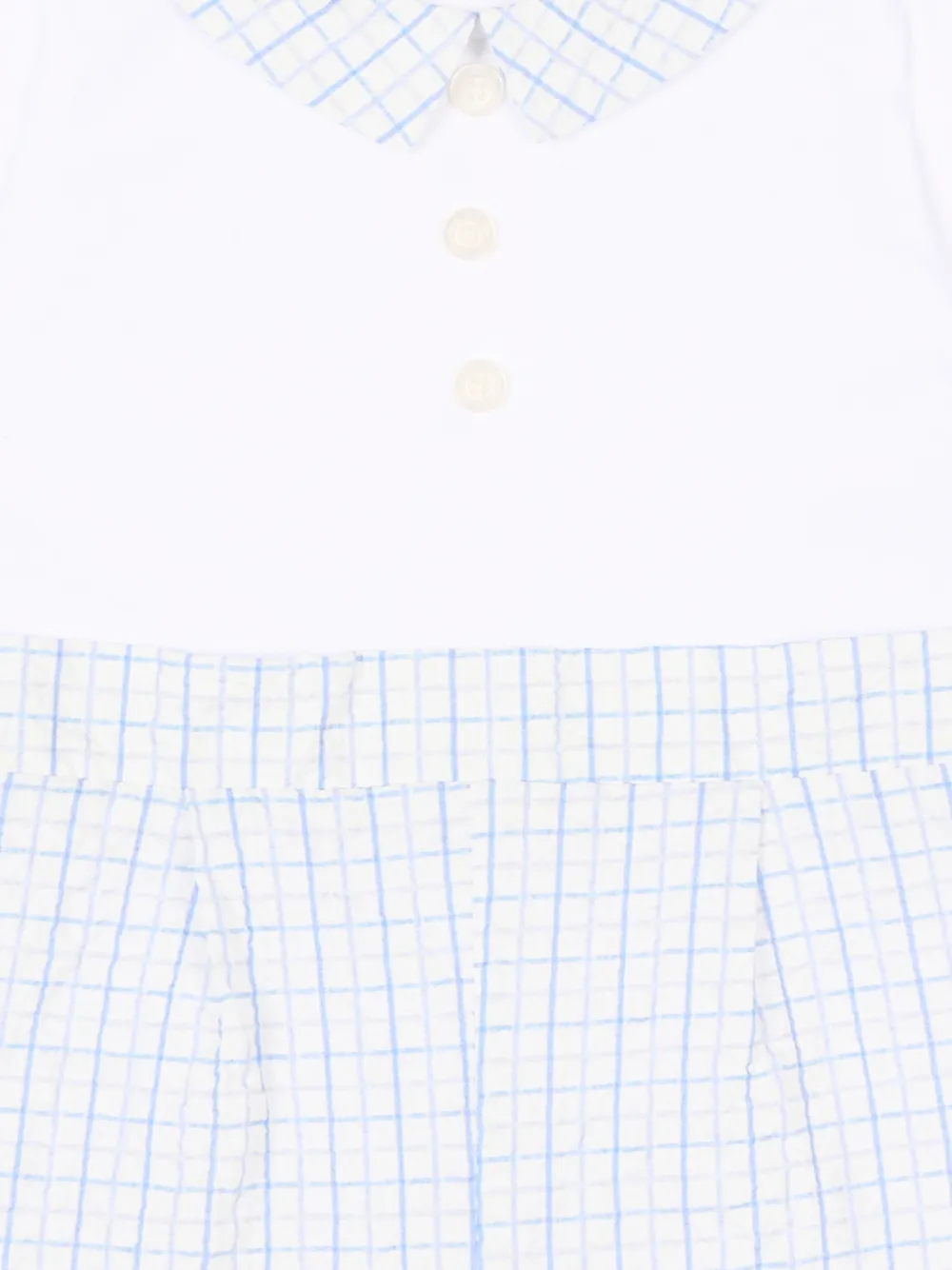 Checked Rompers