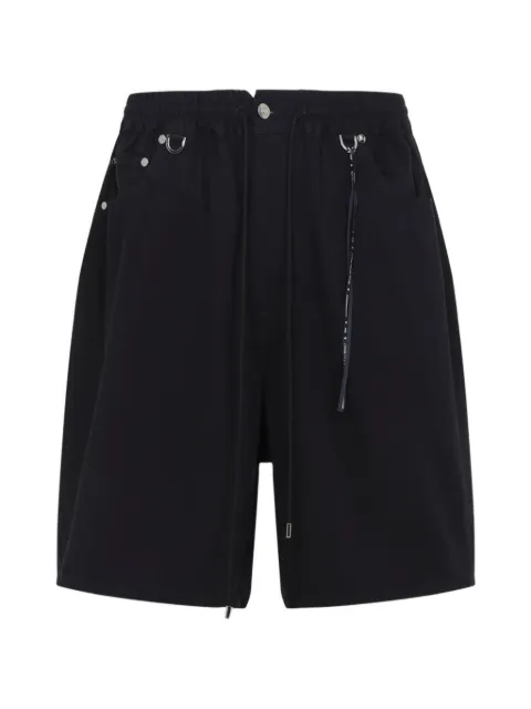 Mastermind Japan skull-graphic drawstring shorts