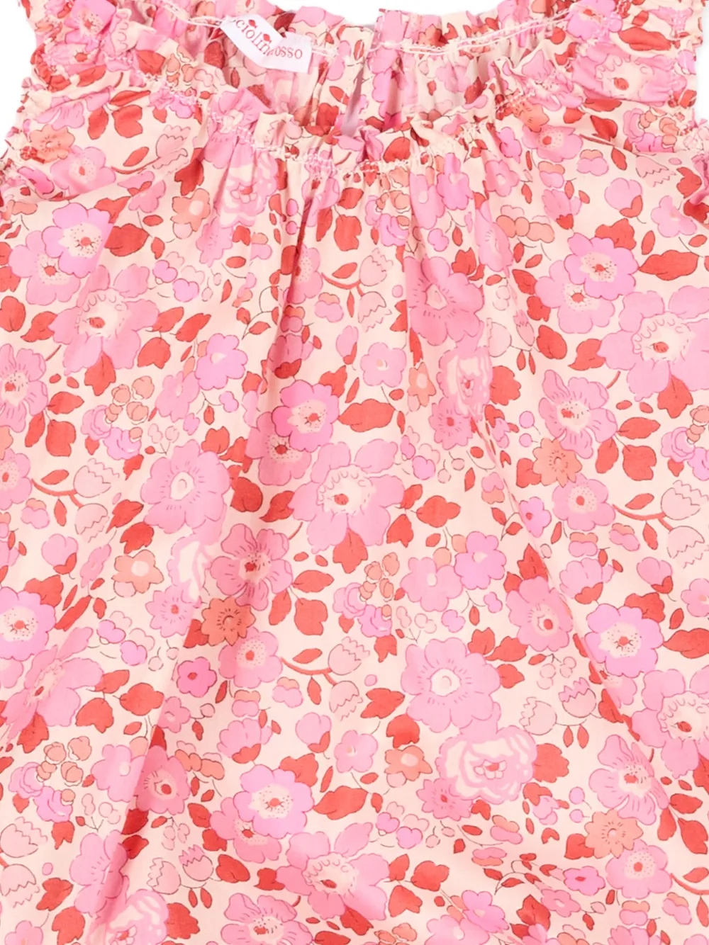 Ruffled Floral-Print Shorties