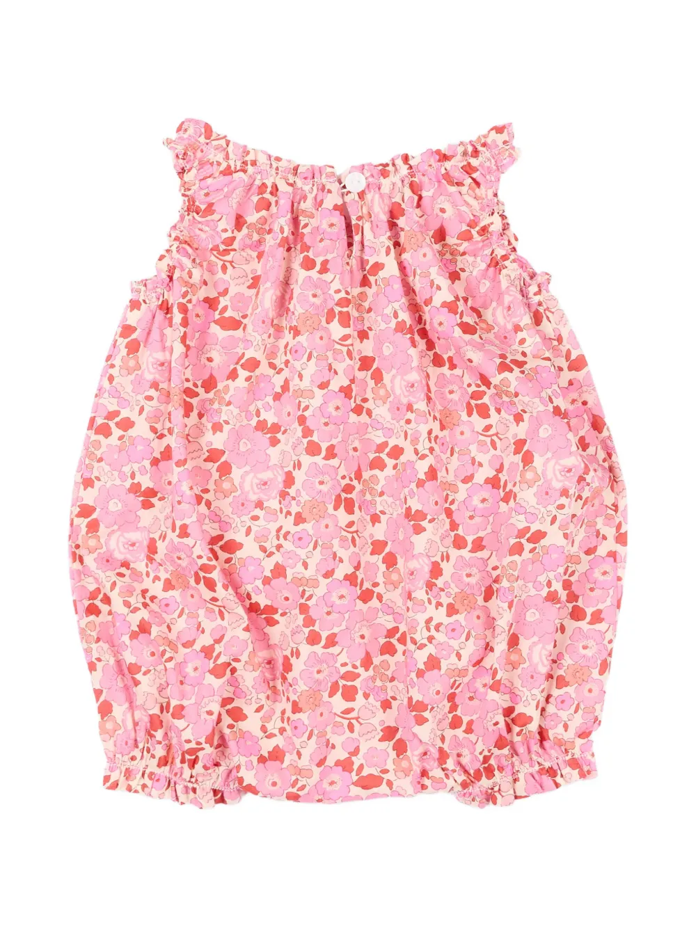 Ruffled Floral-Print Shorties