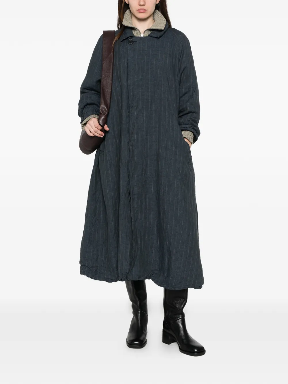  Ricorrrobe Tundra Striped Coat - Blue 
