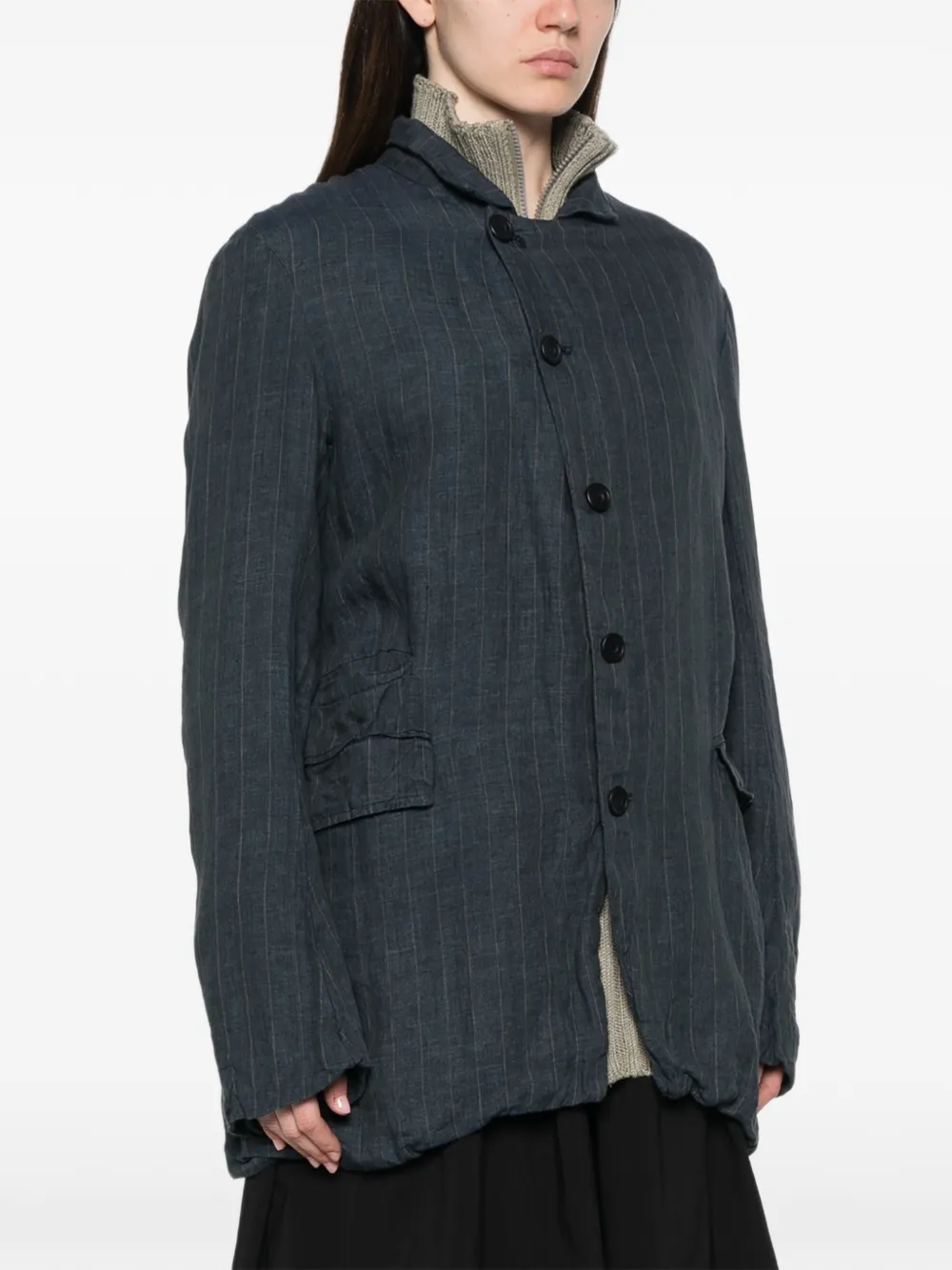  Ricorrrobe Cirro Striped Jacket - Blue 