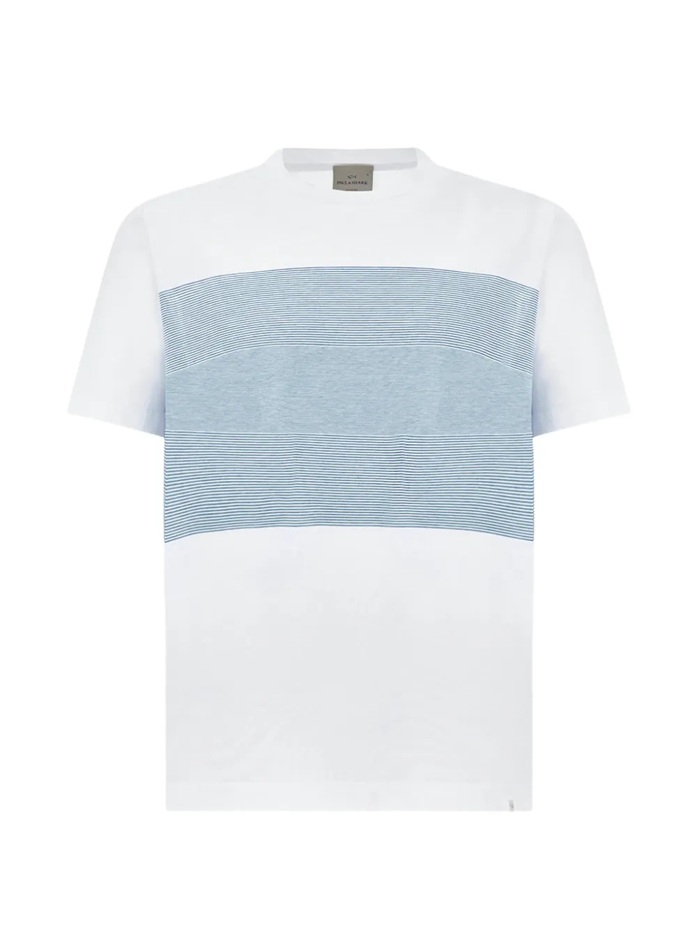 Paul & Shark bicolor striped cotton T-shirt - Bianco