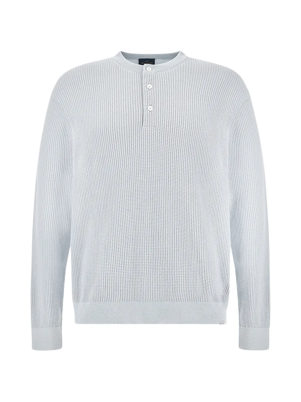 Paul & Shark button crew-neck sweater - Blu