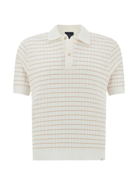 Paul & Shark playera tipo polo con rayas estampadas