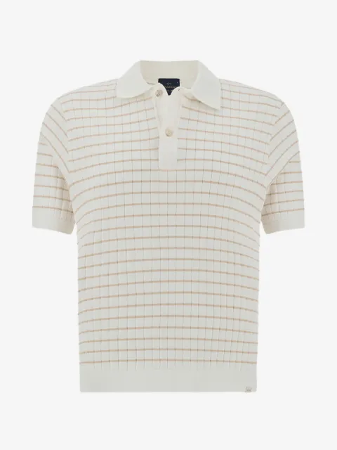 Paul & Shark striped cotton polo shirt