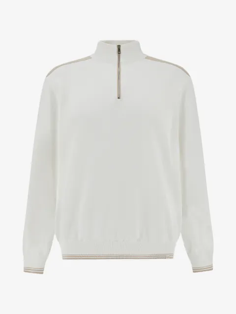 Paul & Shark half-zip cotton sweater