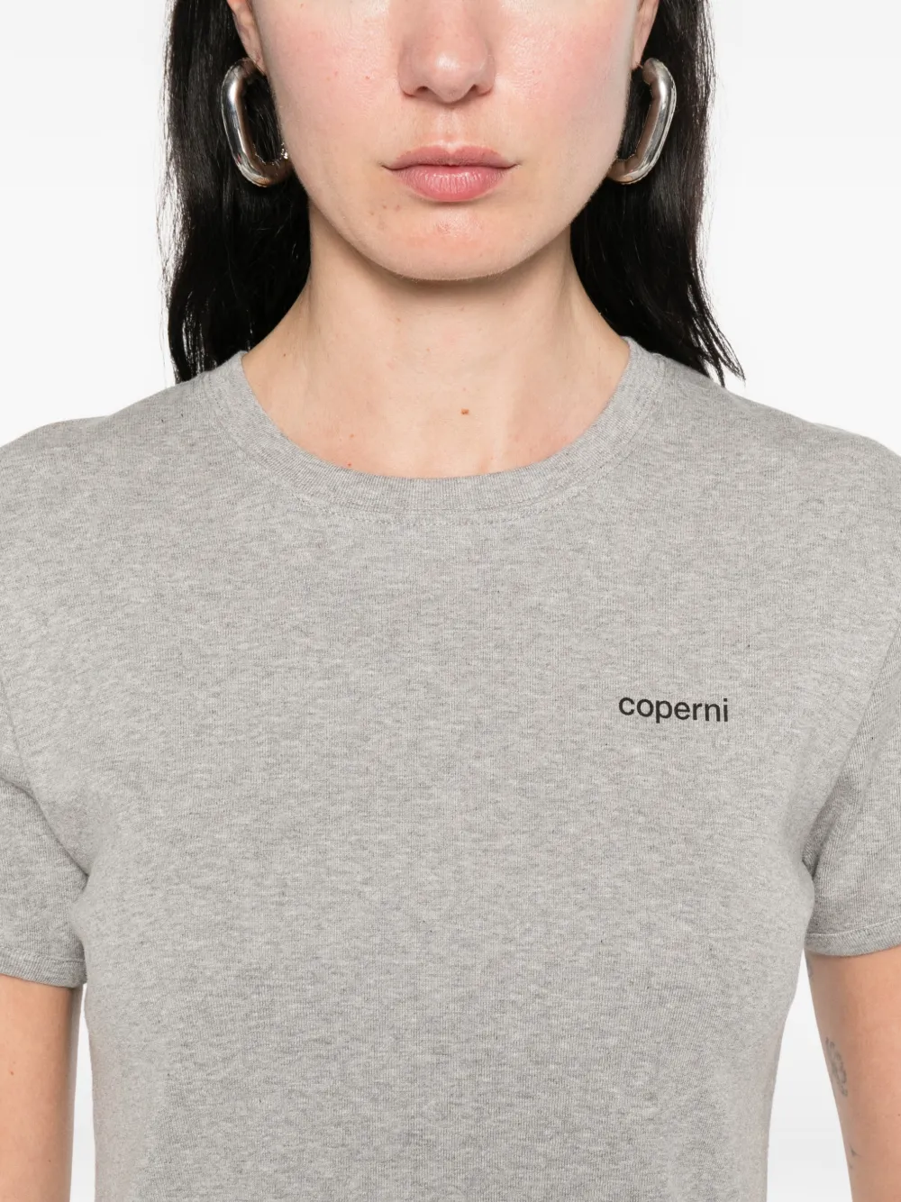 Coperni T-shirt met logo Grijs